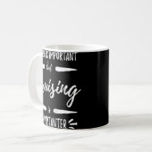Mug Cruise Importateur Funny Cruise Vacances Raglan (Devant gauche)