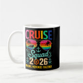 Mug Cruise Squad 2026 Family Group Matching Summer Vac (Gauche)