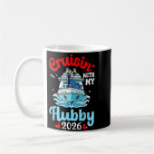 Mug Cruisin With My Hubby 2026 Romantic Couple Cruise (Gauche)
