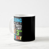 Mug Cruising Into My 3rd Birthday Rate Little Boy 3 Ye (Devant gauche)