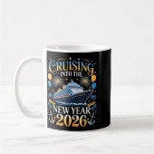 Mug Cruising Into The New Year 2026 Vacation Design  (Gauche)