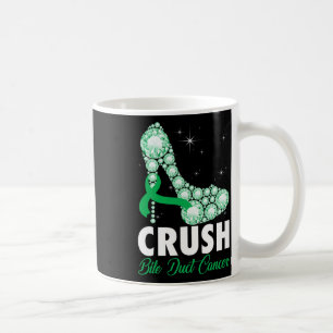 Mug Crush Bile Duct Cancer Sensibilisation Haut talon