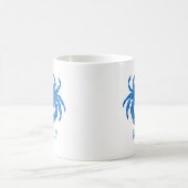 Mug Crustacé Crabe Bleu Plage (Centre)