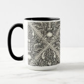 Mug Crustacéen en noir et blanc naturel (Gauche)