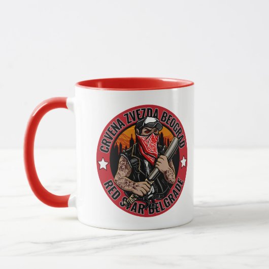 Mug Crvena Zvezda Beograd / Red Star Belgrade (Gauche)
