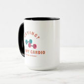 Mug Crying? It's My Cardio - Emotional Workout (Devant gauche)