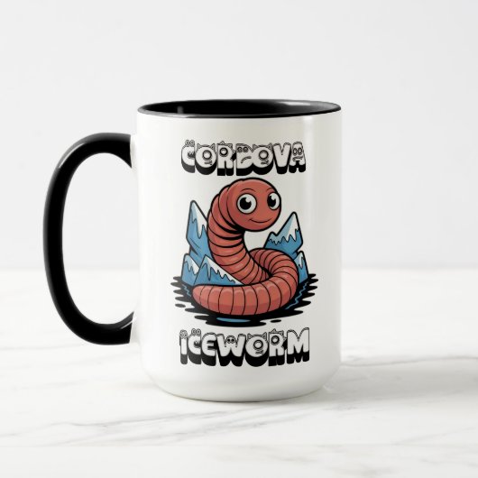 Mug Cryptide Ver Cordova Iceworm Alaska (Gauche)