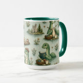 Mug Cryptides confortables Nessie Monstre du Loch Ness (Devant droit)