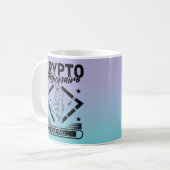 MUG CRYPTO MILLIONAIRE CHARGEMENT - CRYPTOCURANCE AMUS (Devant gauche)