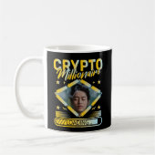 MUG CRYPTO MILLIONAIRE CHARGEMENT D'UNE PHOTO PERSONNA (Gauche)