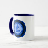 MUG CRYPTO-MONNAIE LITECOIN (Devant gauche)