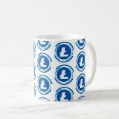 MUG CRYPTO-MONNAIE LITECOIN (Devant droit)