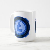 MUG CRYPTO-MONNAIE LITECOIN (Devant gauche)