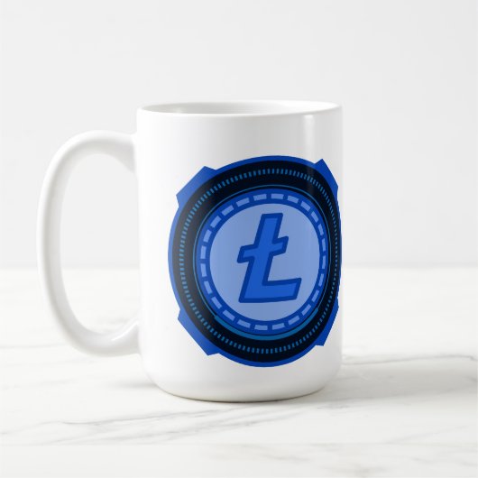 MUG CRYPTO-MONNAIE LITECOIN (Gauche)