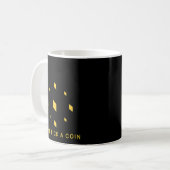 Mug CryptoCurrency Blocchain Faites Votre Propre Pic D (Devant gauche)