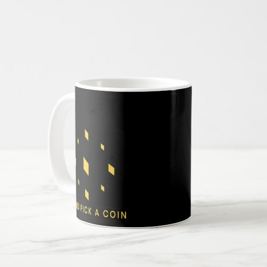 Mug CryptoCurrency Blocchain Faites Votre Propre Pic D (Devant gauche)