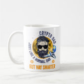 Mug Cryptodad Crypto Papa Comme Un Papa Bitcoin Réguli (Gauche)