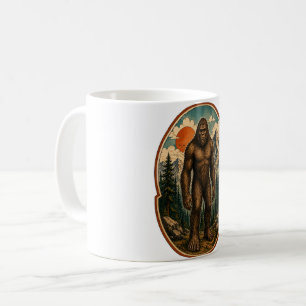Mug Cryptographie à l'aquarelle du gardien de montagne