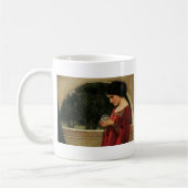 Mug Crystal Ball Woman Waterhouse Peinture (Gauche)