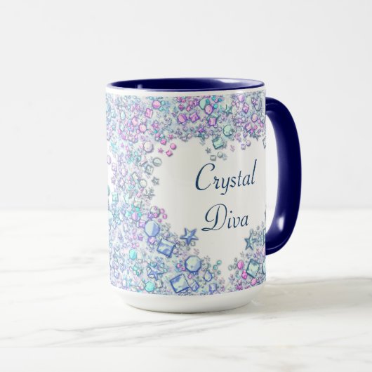 Mug Crystal Diva (Devant droit)