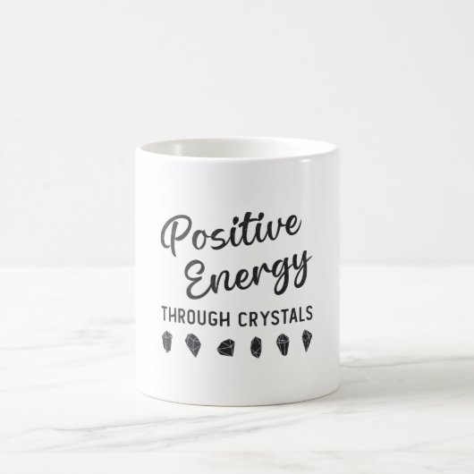 Mug Crystal Positive Energy Through Crystals Healer (Centre)