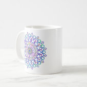 Mug Crystal Rainbow Mandala (Devant gauche)