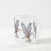 Mug Crystal style Aigle Majestueux (Devant droit)