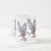 Mug Crystal style Aigle Majestueux (Devant gauche)