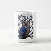 Mug Crystalized Forest Owl T-Shirt, Premium (Centre)