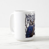Mug Crystalized Forest Owl T-Shirt, Premium (Devant gauche)