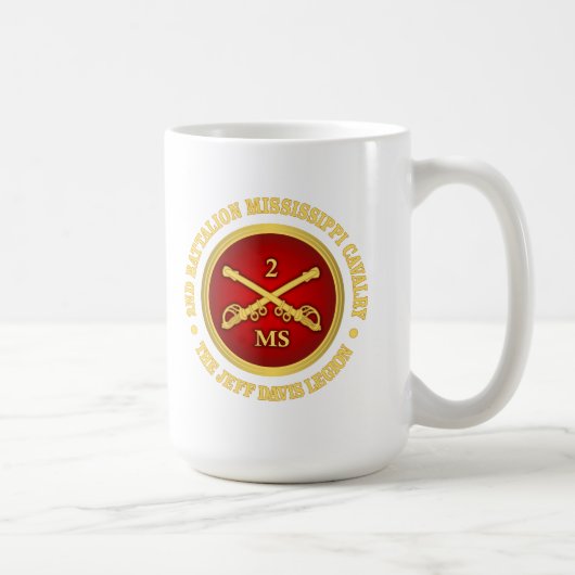 Mug CSC -2e Bataillon Mississippi Cavalerie (Droite)