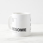 Mug css est génial, Cadeaux sarcastiques pour programm (Devant gauche)