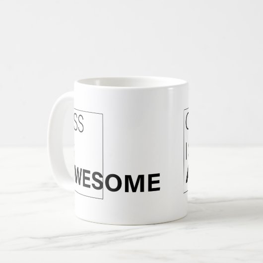 Mug css est génial, Cadeaux sarcastiques pour programm (Devant gauche)