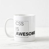 Mug css est génial, Cadeaux sarcastiques pour programm (Gauche)