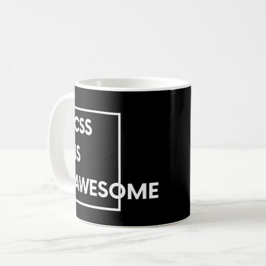 Mug CSS est génial Funny Coding & Programmation Dit (Devant gauche)