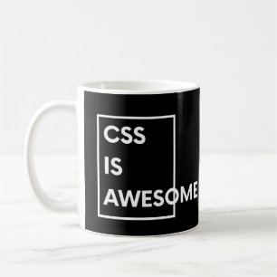 Mug CSS est génial Funny Coding & Programmation Dit