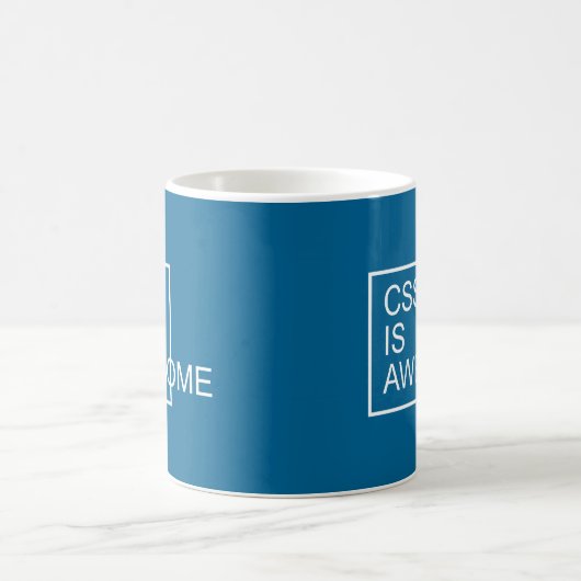 Mug CSS est un Geek génial (Centre)