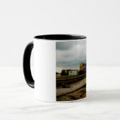 Mug CSX Railroad le moteur Toledo, OH de yard de (Devant gauche)
