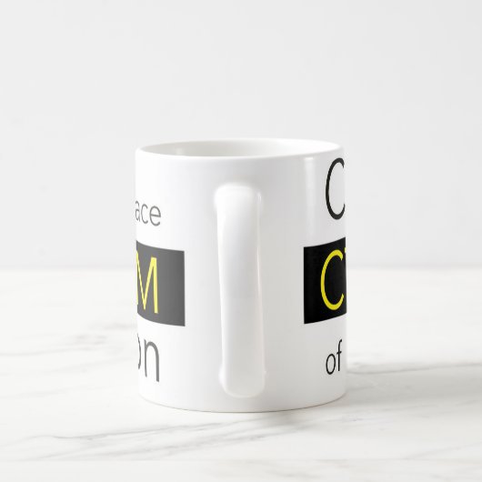 Mug CTFOD Changer le visage de la dépression Banner Mu (Poignée)