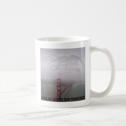 Mug Cthulhu aperçoit San Francisco (Droite)