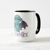 Mug Cthulhu bébé mignon petit monstre (Devant droit)
