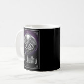 Mug Cthulhu Halloween monstre d'horreur (Devant gauche)