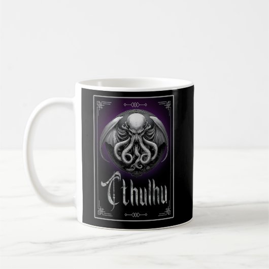 Mug Cthulhu Halloween monstre d'horreur (Gauche)