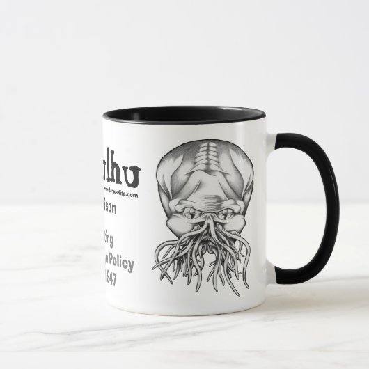 Mug Cthulhu : Liaison de CIA (Droite)
