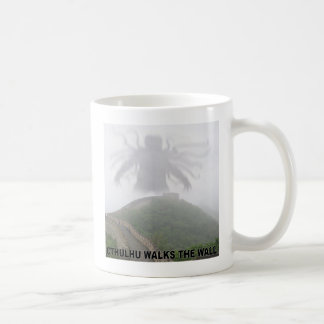 Mug Cthulhu marche la Grande Muraille de la Chine
