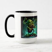Mug Cthulhu Rock 'n Roll Combo Mug, 15 oz (Gauche)