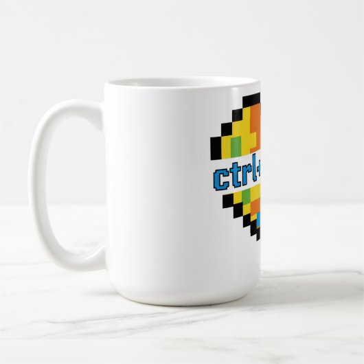 Mug ctrl + alt + dad Geek Dad T-Shirt (Gauche)