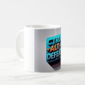 Mug "Ctrl+Alt+Défaite" humour ironique (Devant gauche)