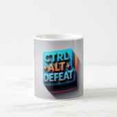 Mug "Ctrl+Alt+Défaite" humour ironique (Centre)