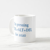 MUG CTRL + ALT + DEL 2020 (Devant gauche)